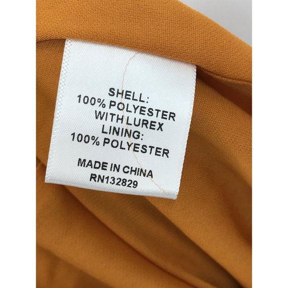 House of Harlow 1960 X Revolve Lex Dress Golden Yellow XXS - Picture 9 of 9